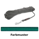 klassische Hundeleine - S - 15m - grün